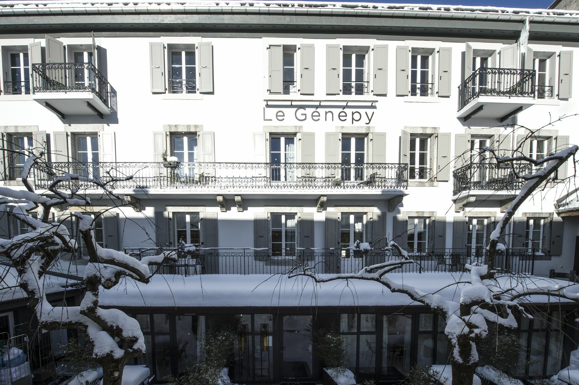 Le Genepy - Appart'Hotel De Charme Chamonix Ngoại thất bức ảnh